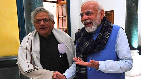 Sitaram Yechury- Narendra Modi