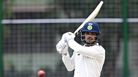 Duleep Trophy, Ruturaj at crease