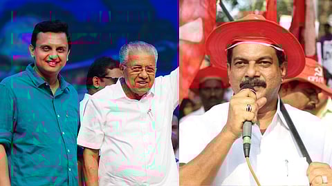 p v anvar, pinarayi