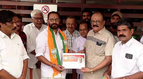 Actor-director film star Mahesh joins BJP