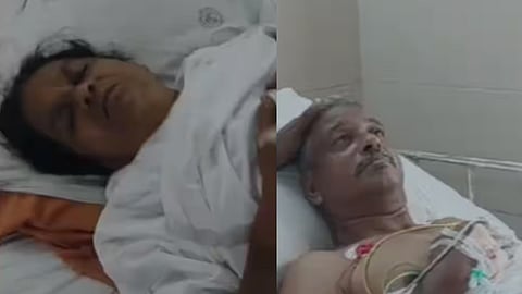 Malayali couple's gold and mobile phone were robbed in the train