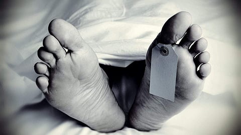 pregnant woman body in mortuary