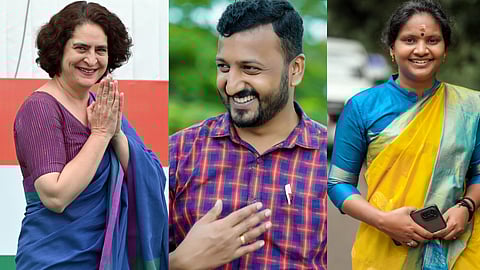 priyanka gandhi- rahul mamkootathil- ramya haridas