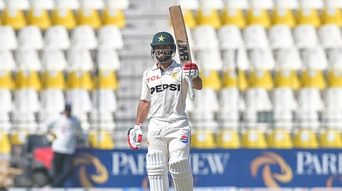 Kamran Ghulam slams fifty
