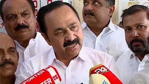 vd satheesan against k rail