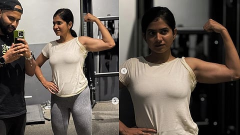 Anarkali Marikar shares workout pictures,