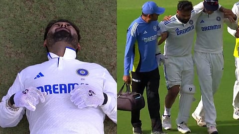 Rishabh Pant knee injury