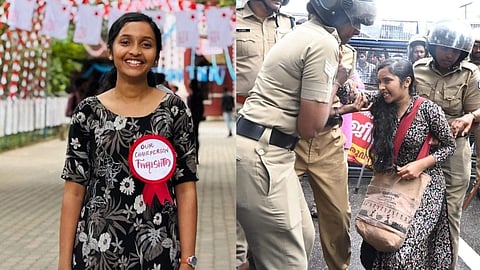First woman chairperson of a university college
