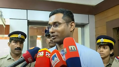 adm naveen babu  murder collector response on PP Divya invite
