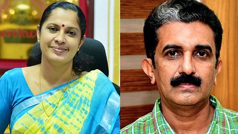 P P Divya, Naveen Babu