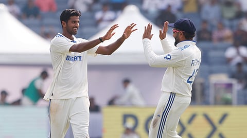 Washington Sundar takes 7 wickets