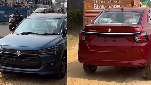 Maruti Suzuki Dzire in brand new design, images out