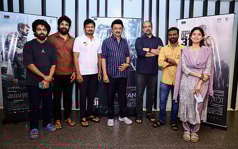 Tamil Nadu CM MK Stalin praises Sivakarthikeyan, Sai Pallavi's film 'Amaran'