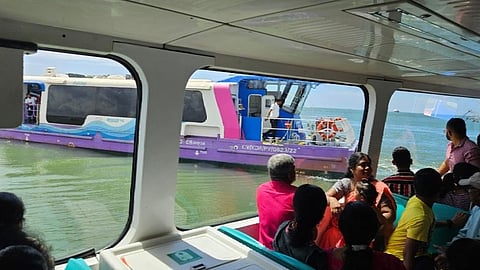 Water metro boats collide in Kochi; The passengers panicked