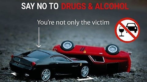 Say no to drugs and alcohol