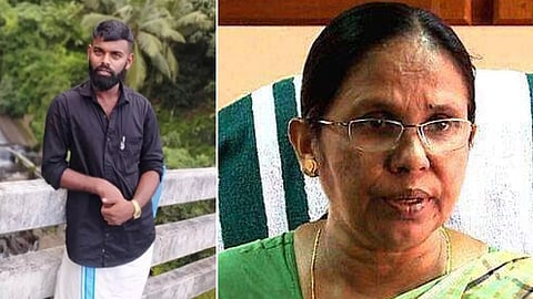 Obscenity against KK Shailaja; Youth Congress worker punishment