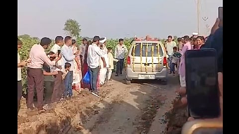 Gujarat Family Honours 'Lucky' Car With Burial Ceremony