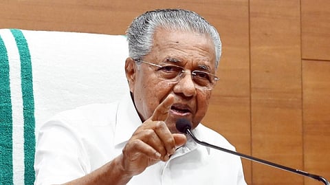 Chief minister Pinarayi Vijayan