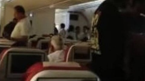 Air India flight delayed