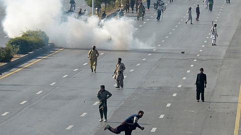 Imran Khan supporters break through security