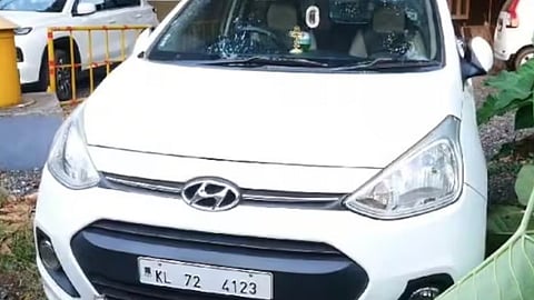 minor boy driving car