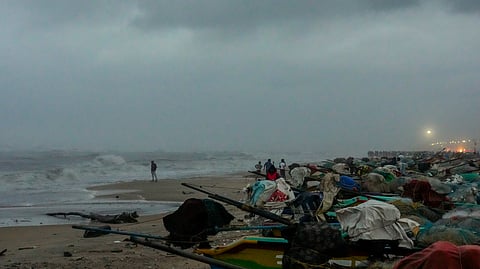 Cyclone Fengal begins landfall
