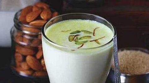 badam milk