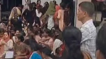 Issue with hostel warden; Nursing student attempts suicide, protests