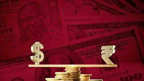 Rupee At Fresh Record Low, Declines 9 Paise