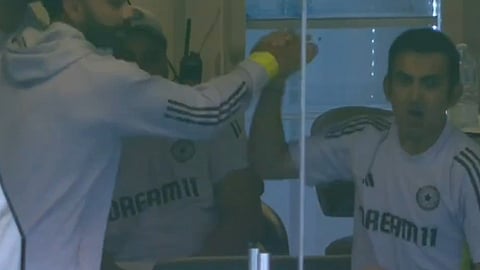 Kohli, Rohit, Gambhir's Unmissable Reaction