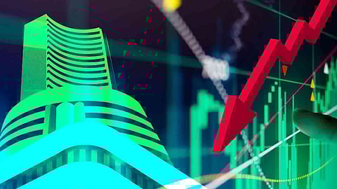 Rupee depreciates 23 paise, Sensex declines