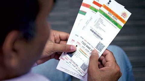 aadhaar card gender error boy listed as-girl