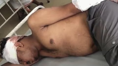 Young man stabbed not wishing New Year's greetings