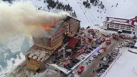 66 Killed In Fire At Turkey Ski Resort