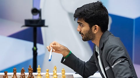 World champion D Gukesh