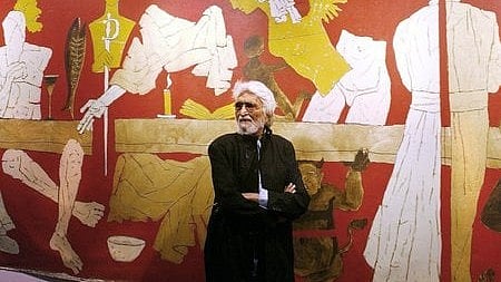 Seizure of MF Husain Paintings