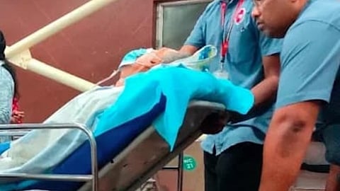 pavithran discharged the hospital