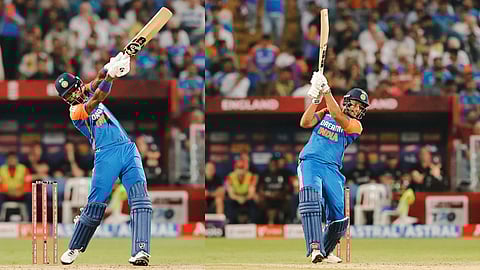 Hardik Pandya and Shivam Dube fifties