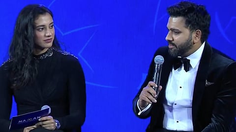 Rohit Sharma Smriti Mandhana