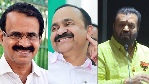 George Kurian - vd satheesan-- suresh gopi