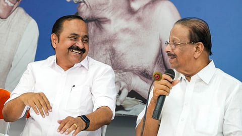 vd satheesan and k sudhakaran