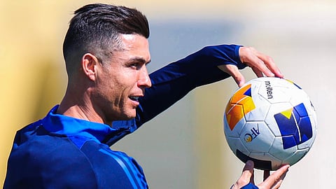 Cristiano Ronaldo on his 40th birthday