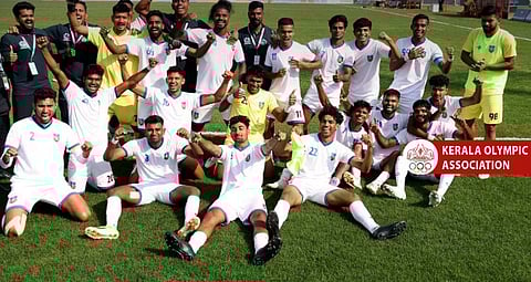 National Games 2025: Kerala bag football gold
