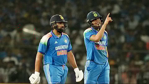 Ton-Up Rohit Sharma Leads From Front
