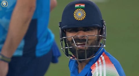 Kohli's expression goes viral after being dismissed; Fans blame Buttler