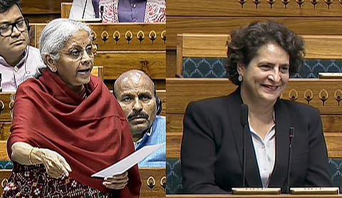 Don't know which planet she is living on: Priyanka slams FM's reply on Budget debate