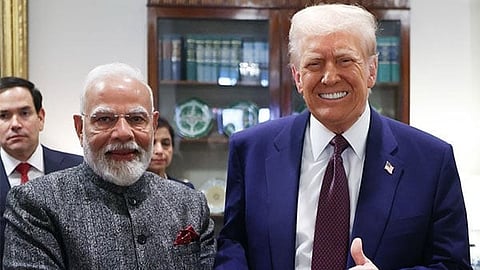 Modi and Trump Image