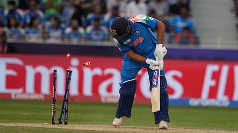 Rohit departs