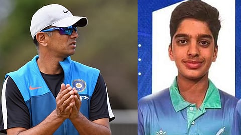 Rahul Dravid makes cricket comeback