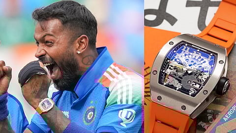 Hardik Pandya Wears Limited Edition Richard Mille Watch